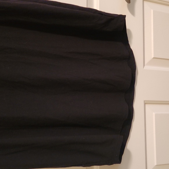 Simple black t shirt dress, super soft & stretchy No Boundaries XXL - Picture 5 of 5